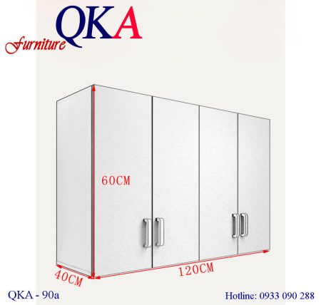 Mẫu tủ bếp treo tường – QKA 90a