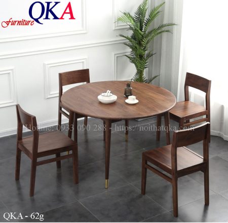 Bộ bàn ghế ăn – QKA 62g