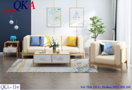 Bộ ghế sofa phòng khách – QKA 11w
