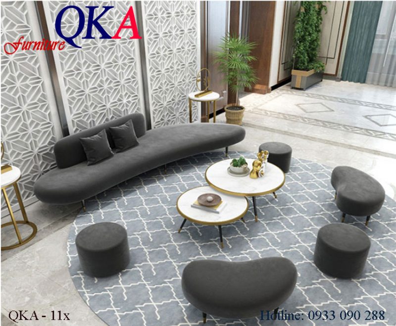 Mẫu Bộ ghế sofa độc đáo – QKA 11x