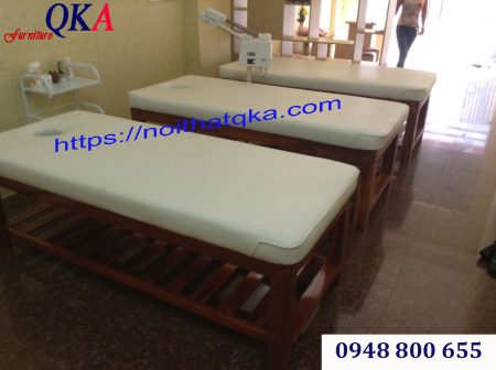 Giường massage khung gỗ GG02